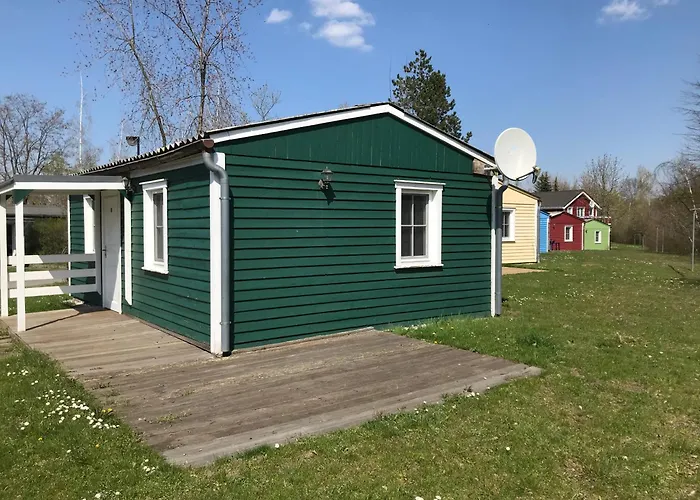 Schwedenbungalows Im Kulkwitzer Tatil Evi